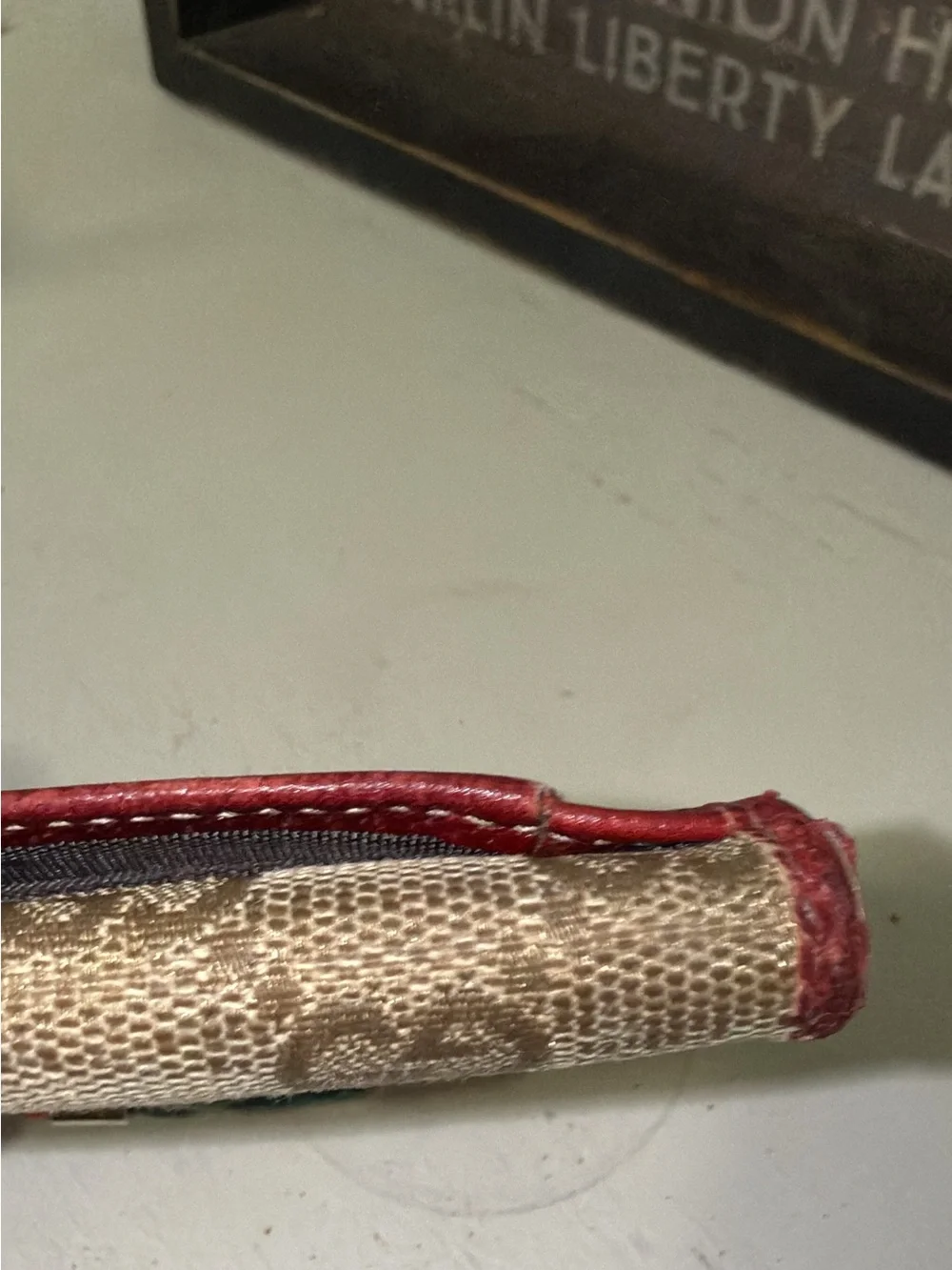 Vintage GUCCI sherry line monogram GG bifold card case - Picture 13 of 13
